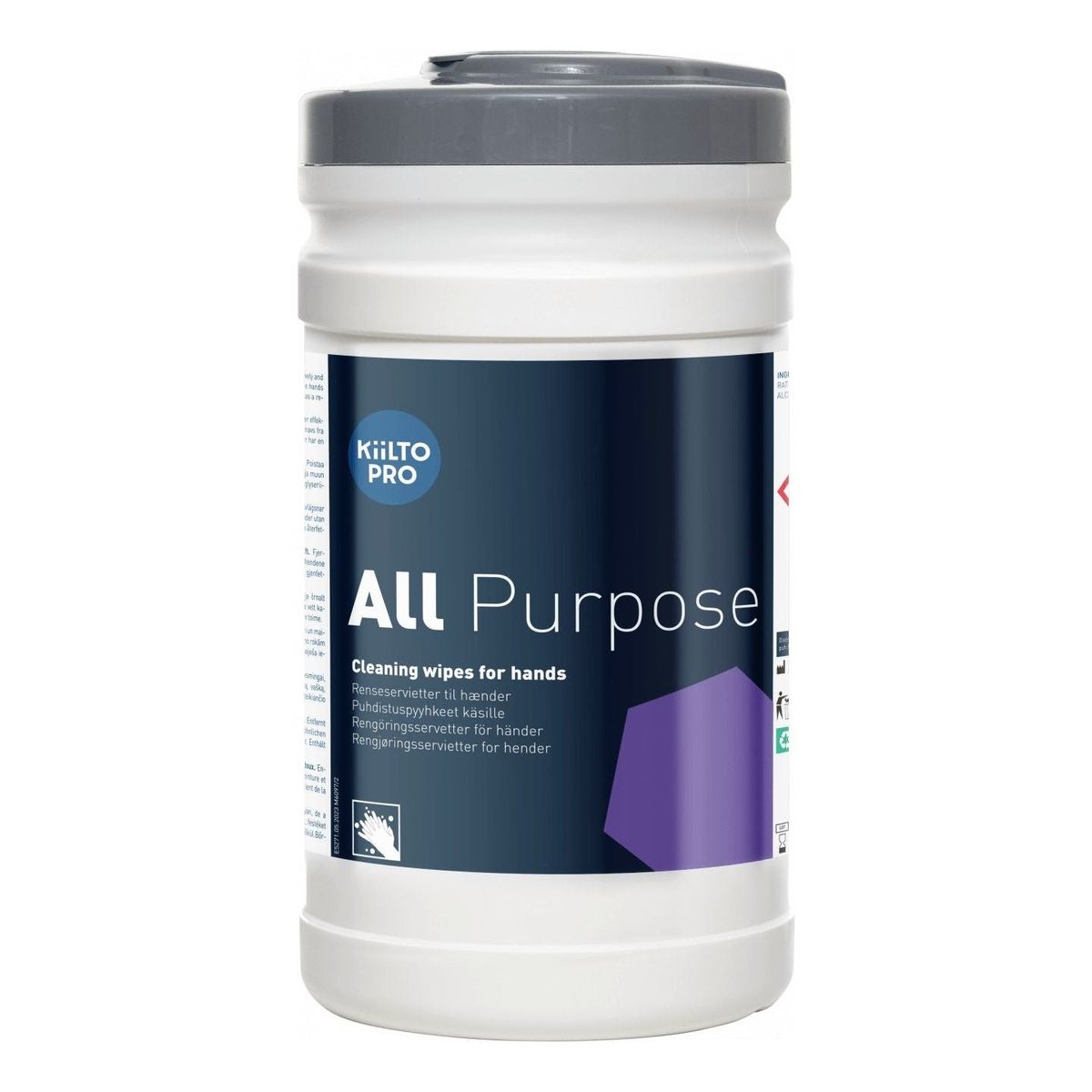 Kiilto Pro All Purpose håndrens wipes 100 stk