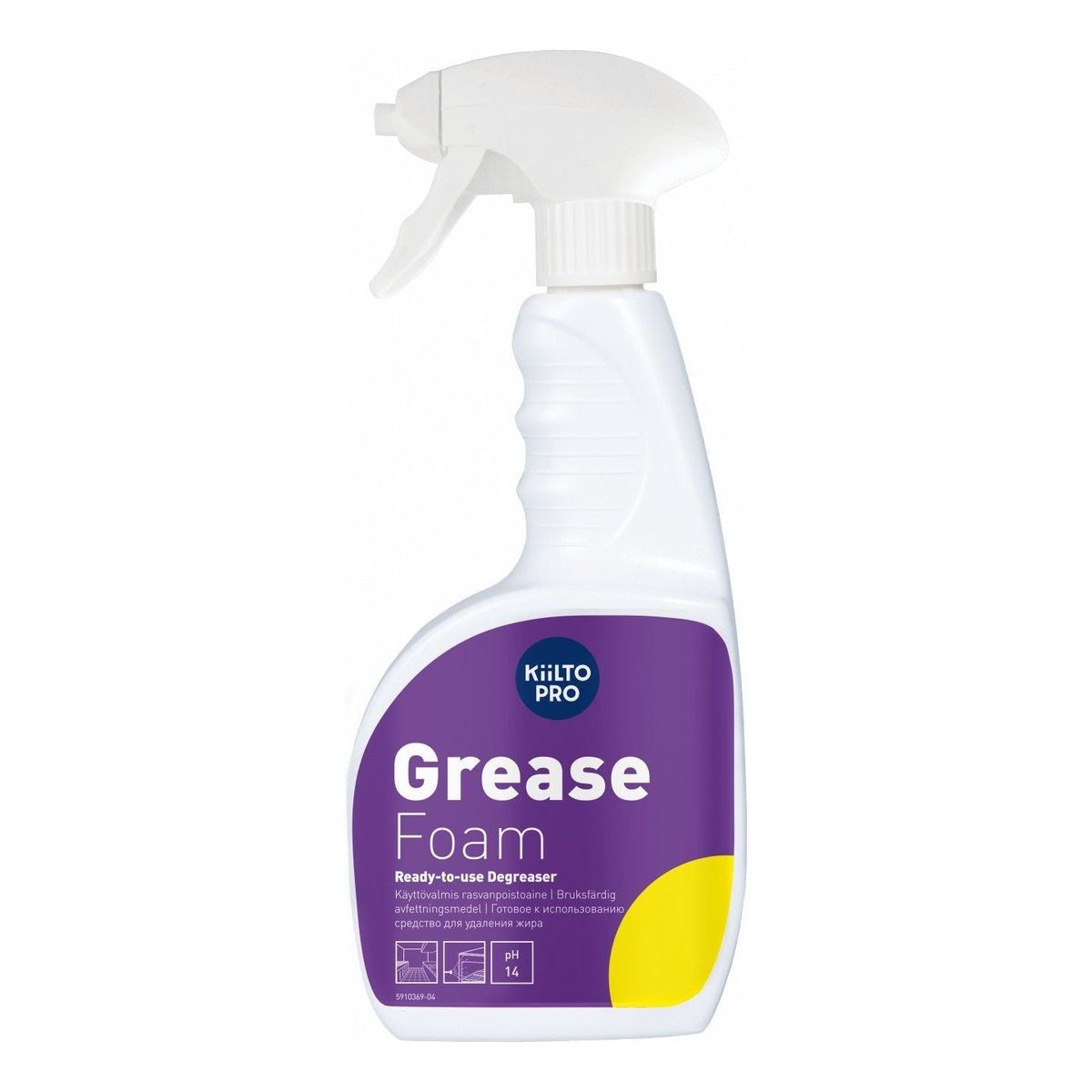 Kiilto Pro Grease Foam ovn & grillrens 750 ml