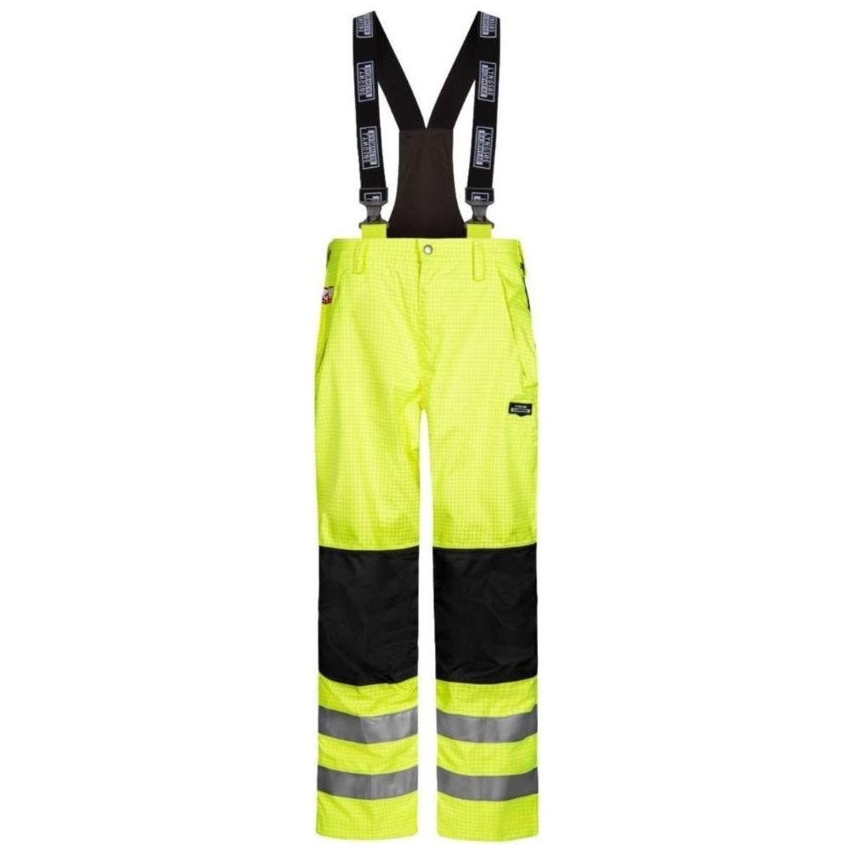 Lyngsøe brandhæmmende Hi-vis regnbukser m. foer FR-LR11451