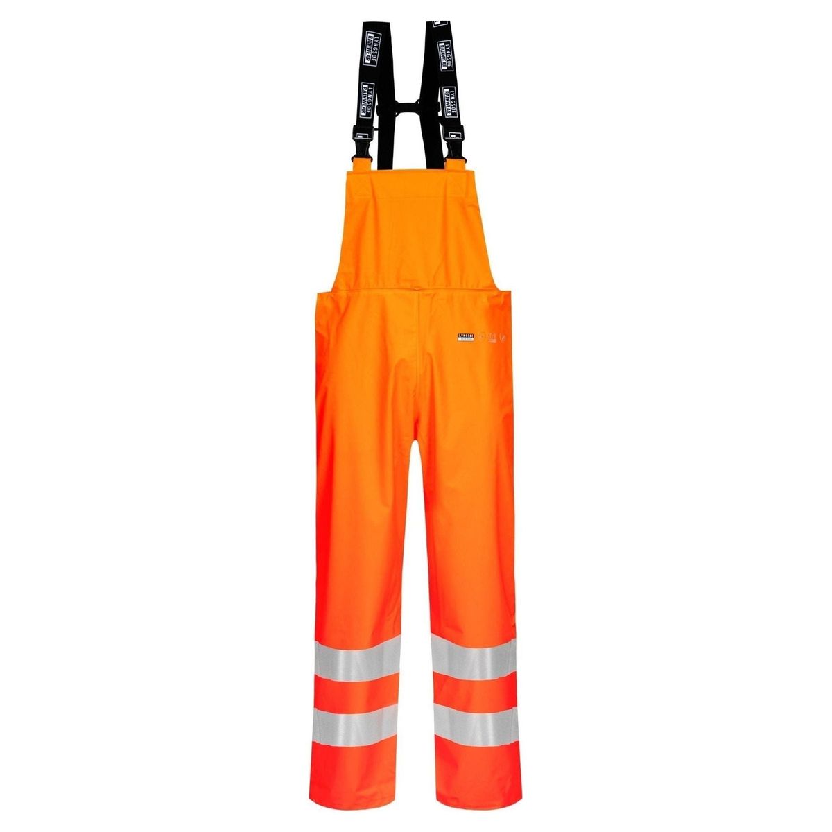 Lyngsøe brandhæmmende Hi-vis regnoveralls m. RWS-Reflekser PU FR-LR59-RWS