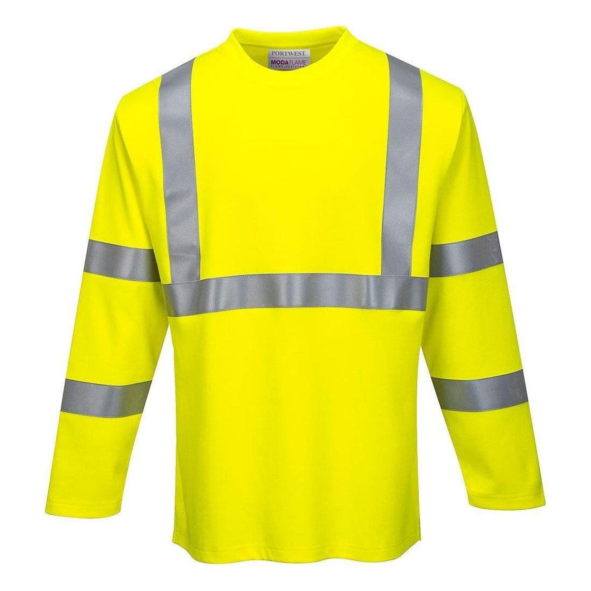 Portwest FR hi-vis langærmet T-shirts FR96