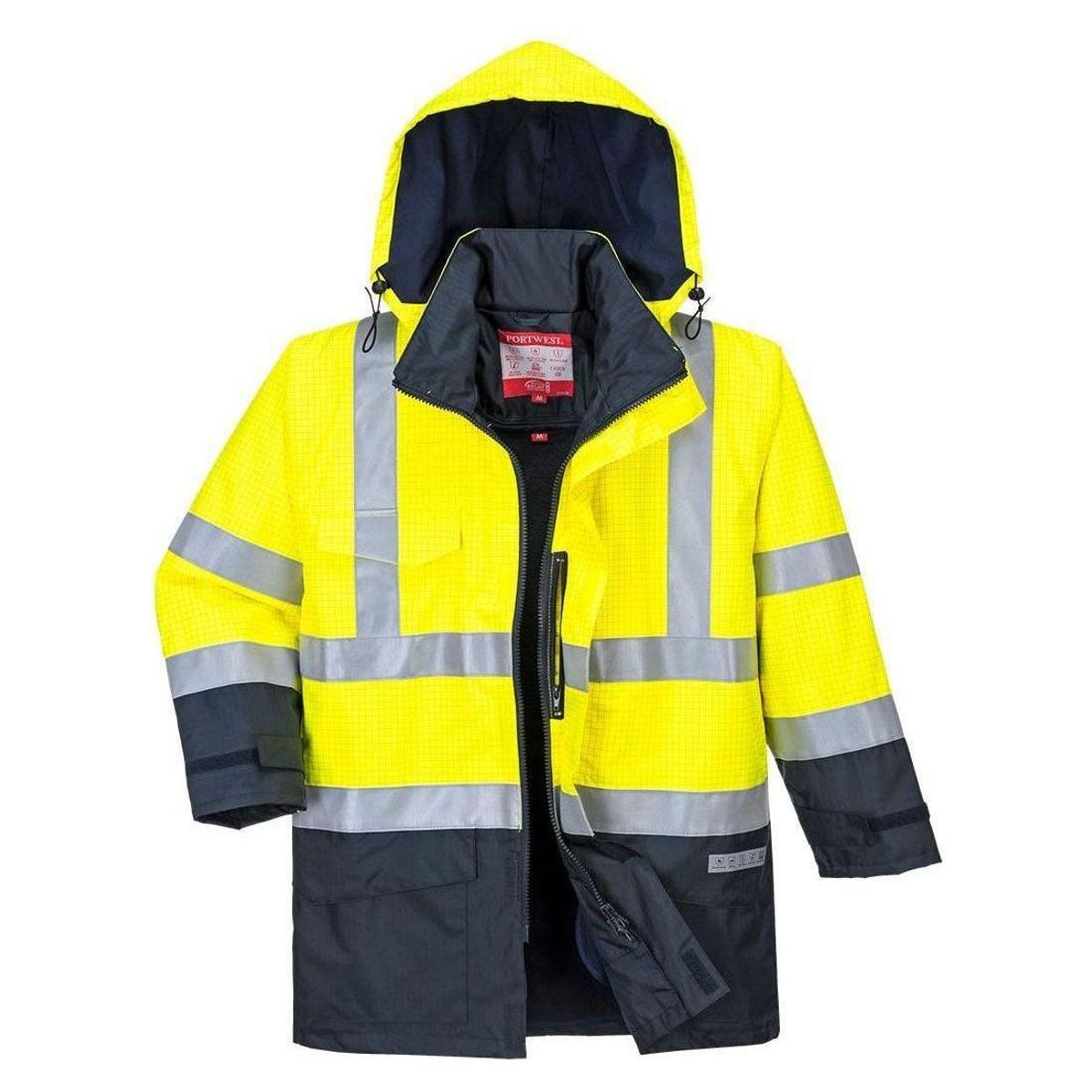 Portwest Hi-vis Bizflame vandtæt multibeskyttende jakke S779