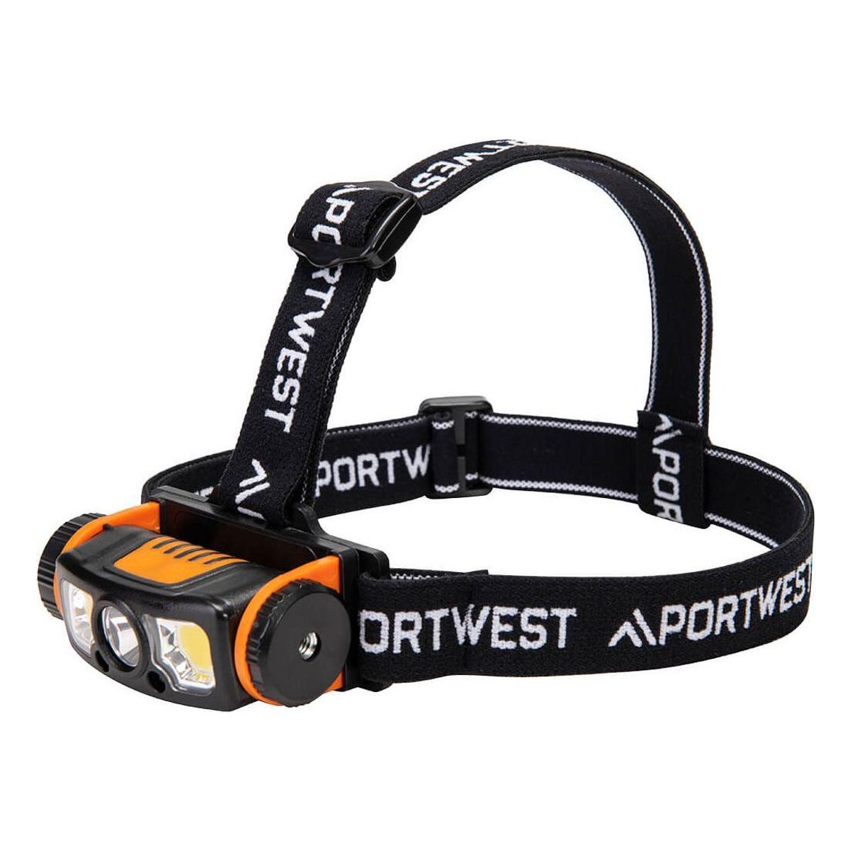 Portwest Lygte PA76 - Sort/Orange 300 lumens