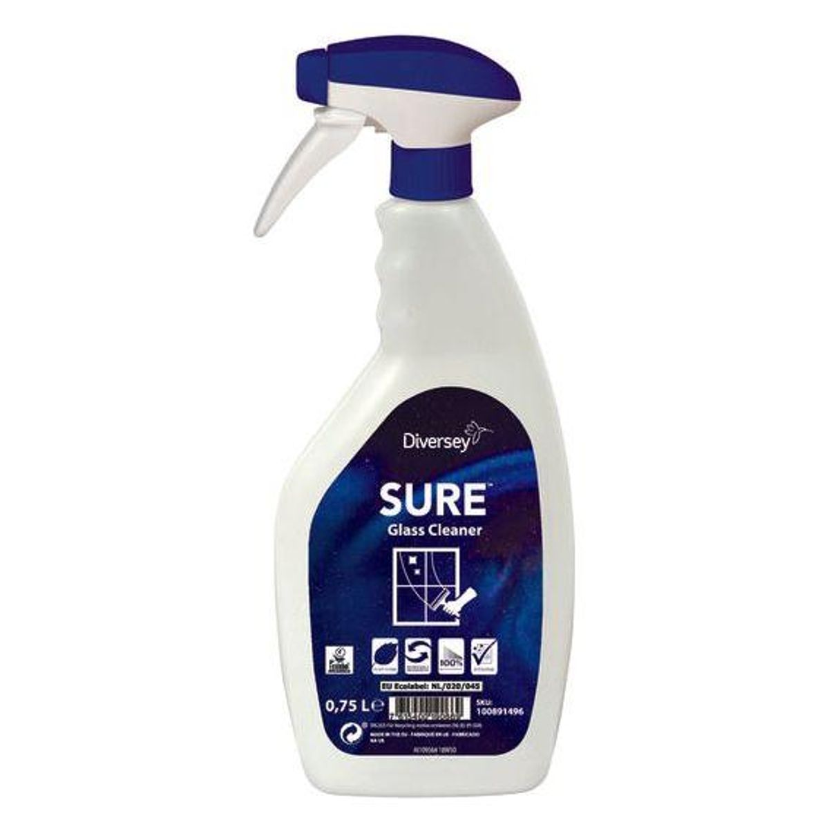 SURE Glass Cleaner Glasrens 750 ml