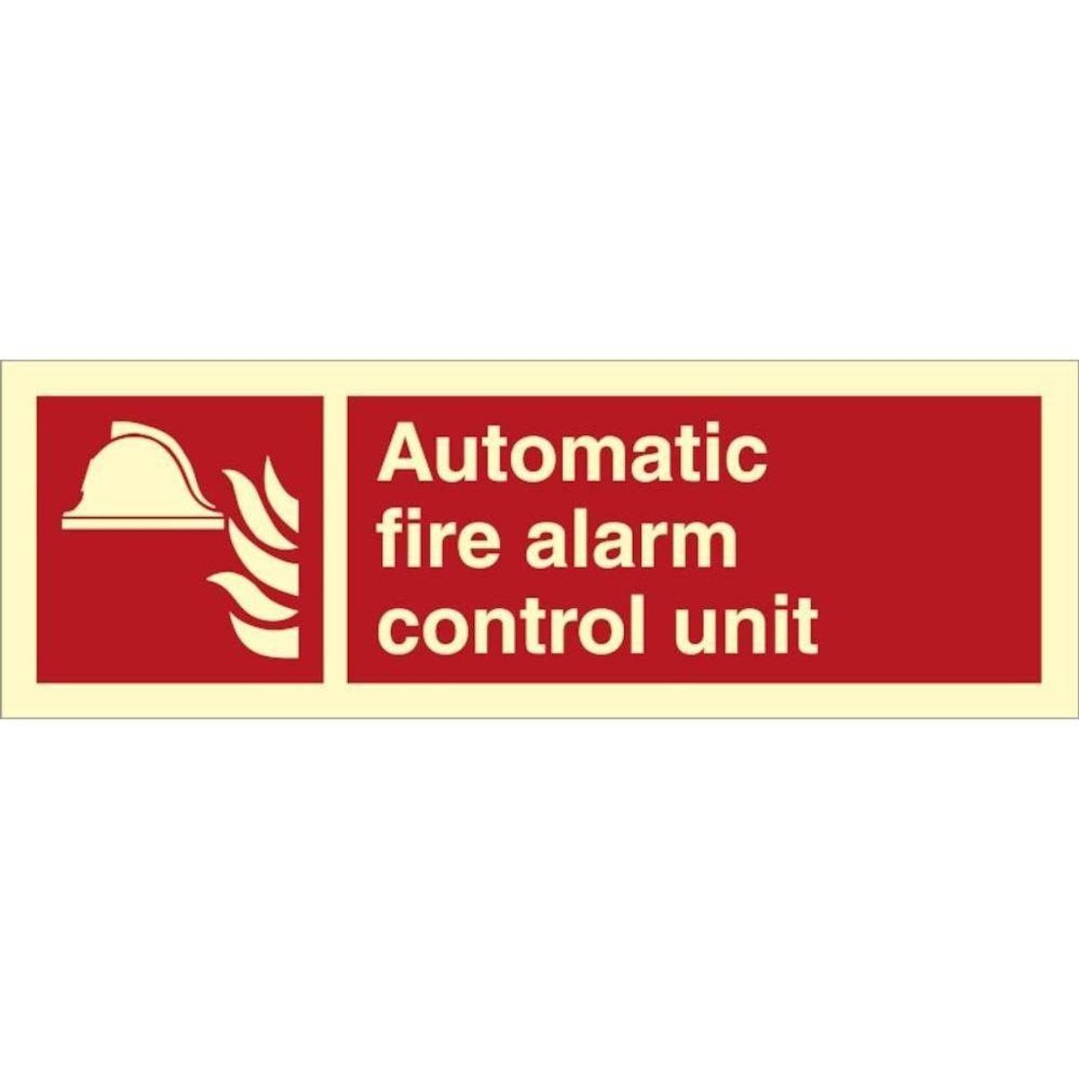 Sign IMO Automatic fire alarm control unit 105055