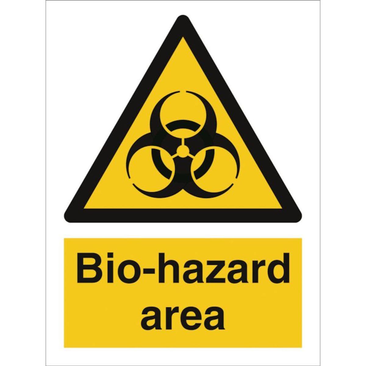 Sign IMO Bio-hazard area 107102