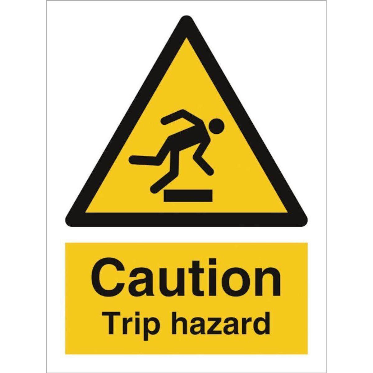 Sign IMO Danger trip hazard 107012