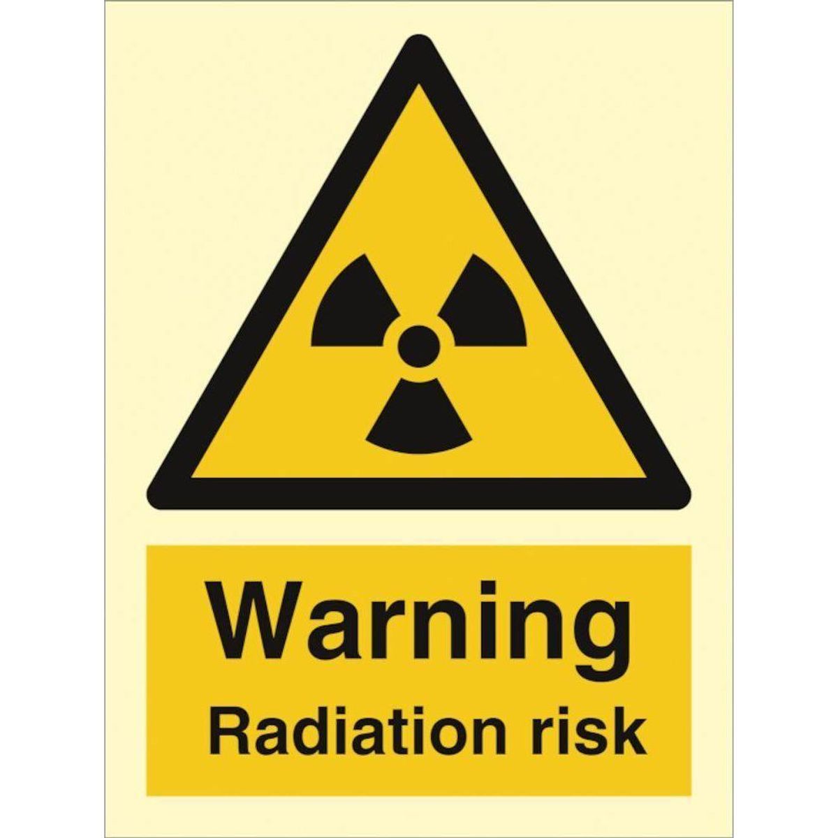 Sign IMO Danger radiation risk 107080