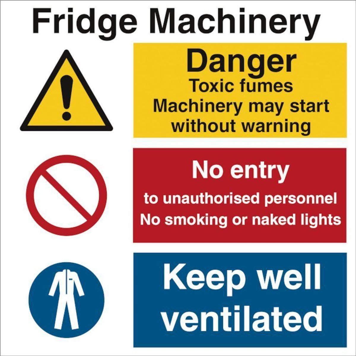 Sign IMO Fridge Machinery