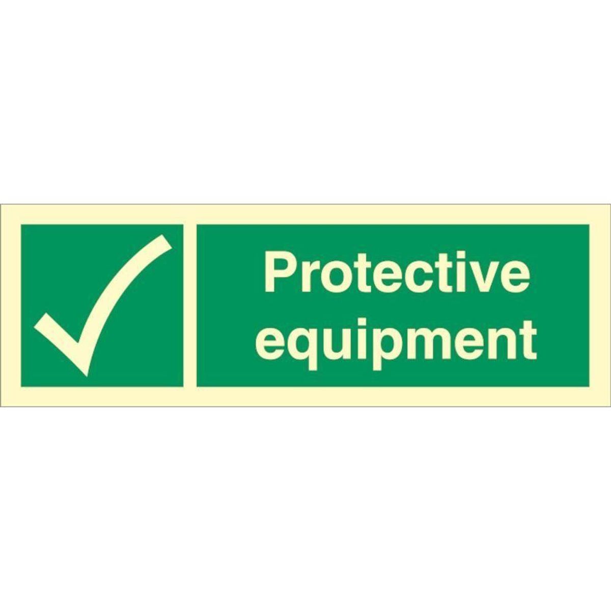 Sign IMO Protective equipment 102016