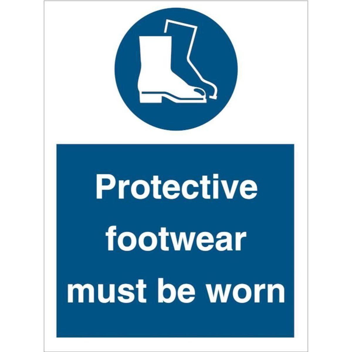 Sign IMO Protective footwear must be worn