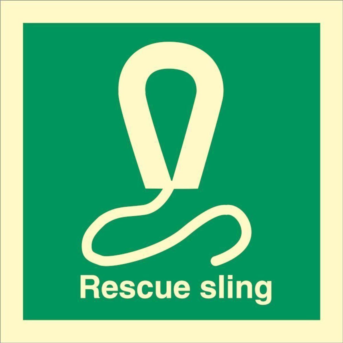 Sign IMO Rescue Sling