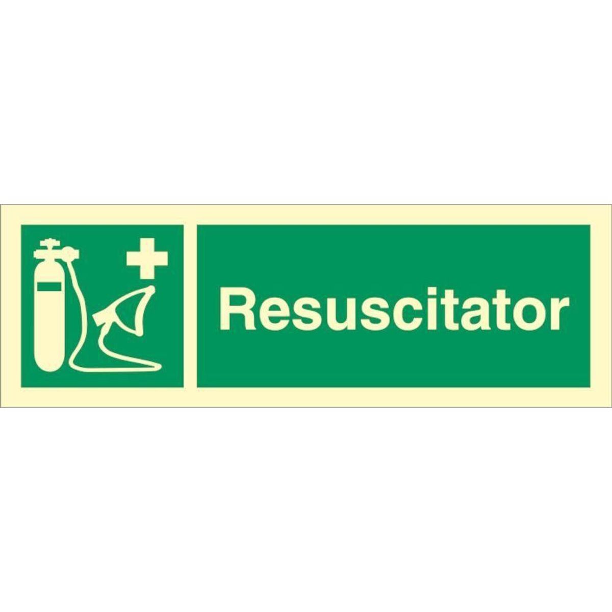 Sign IMO Resuscitator