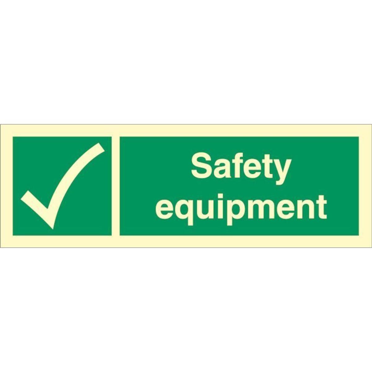 Sign IMO Safety equipment 102017