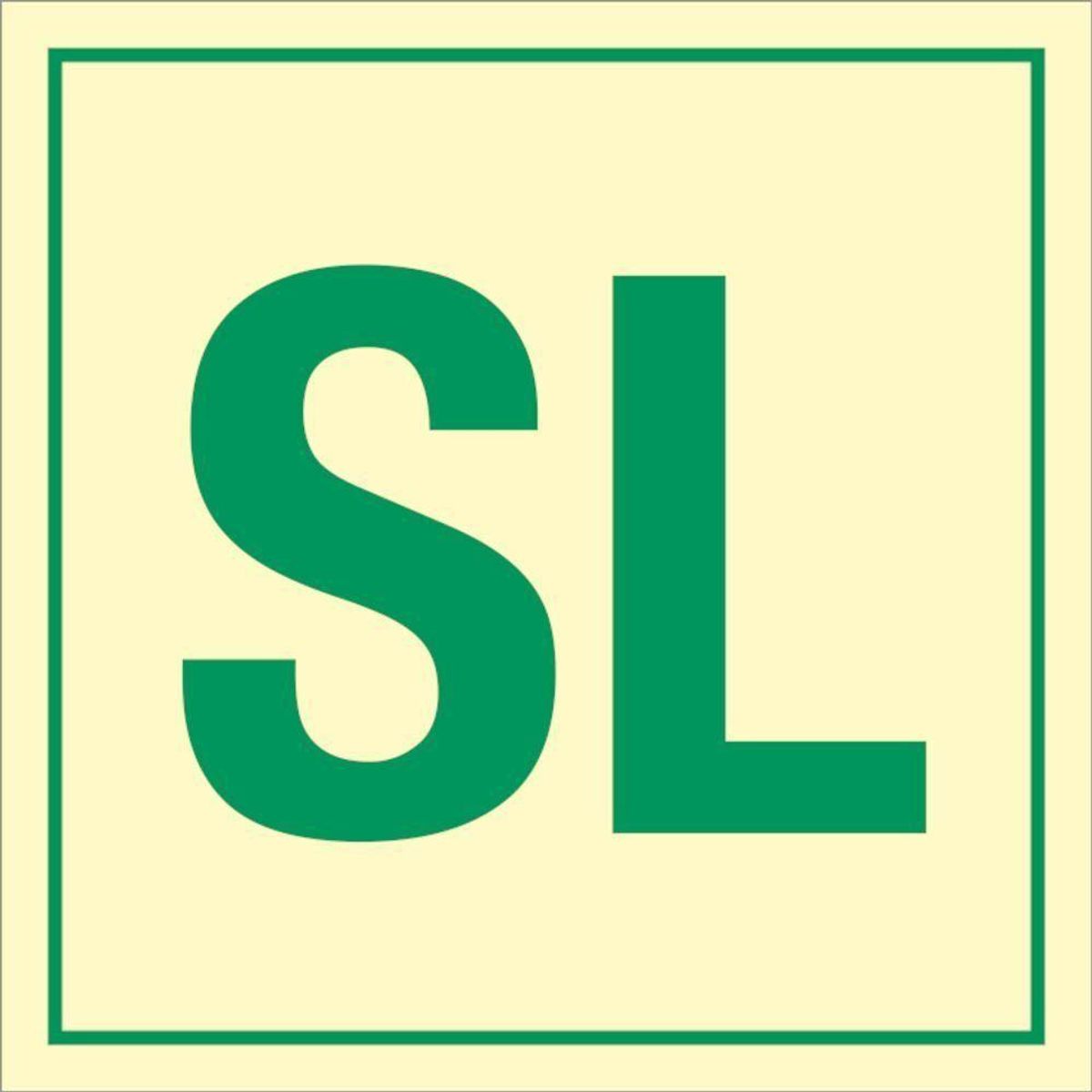 Sign IMO Safety Locker Symbol