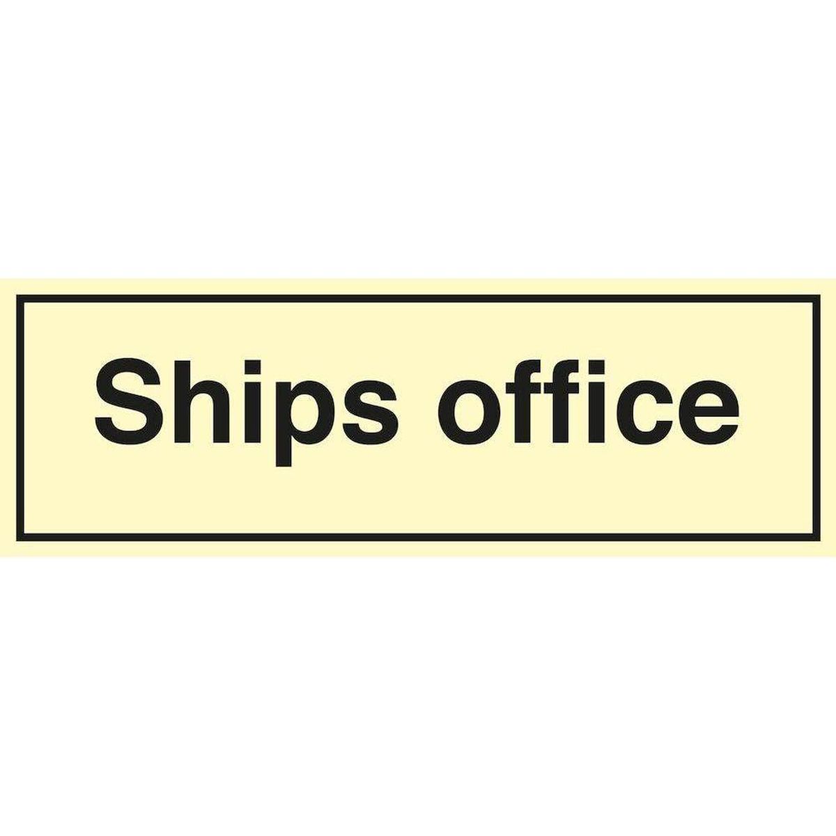 Sign IMO Ships office