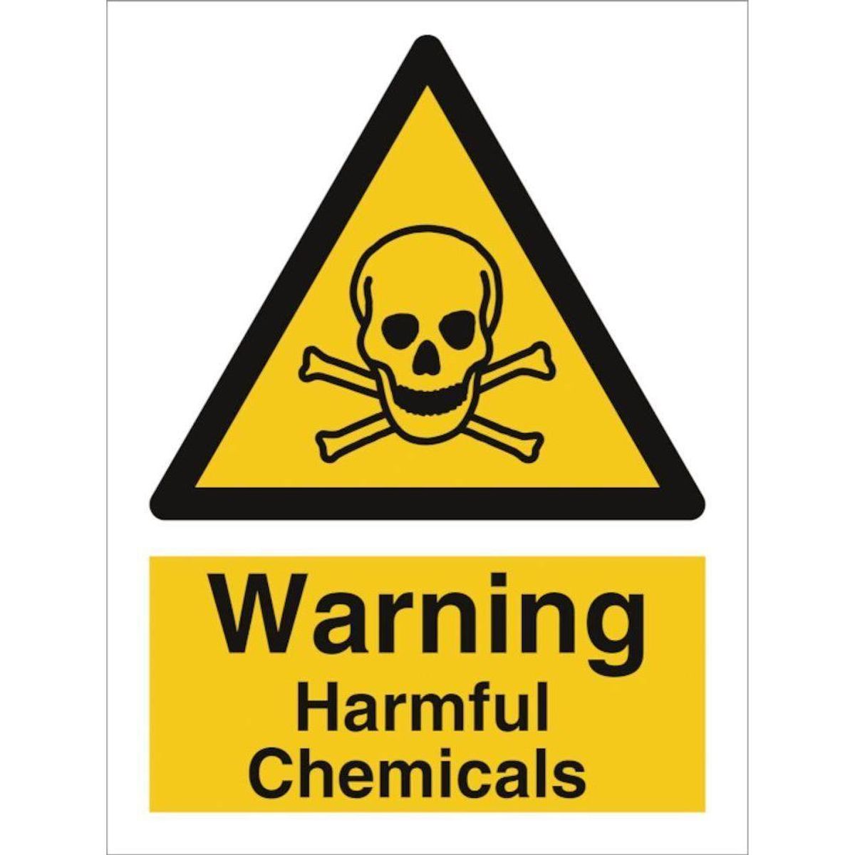 Sign IMO Warning Harmful Chemicals