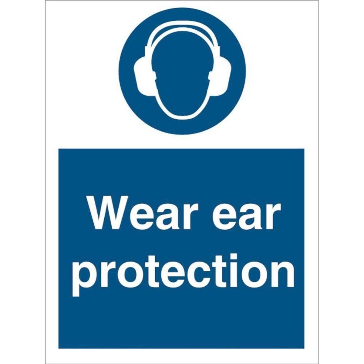 Sign IMO Wear ear protection