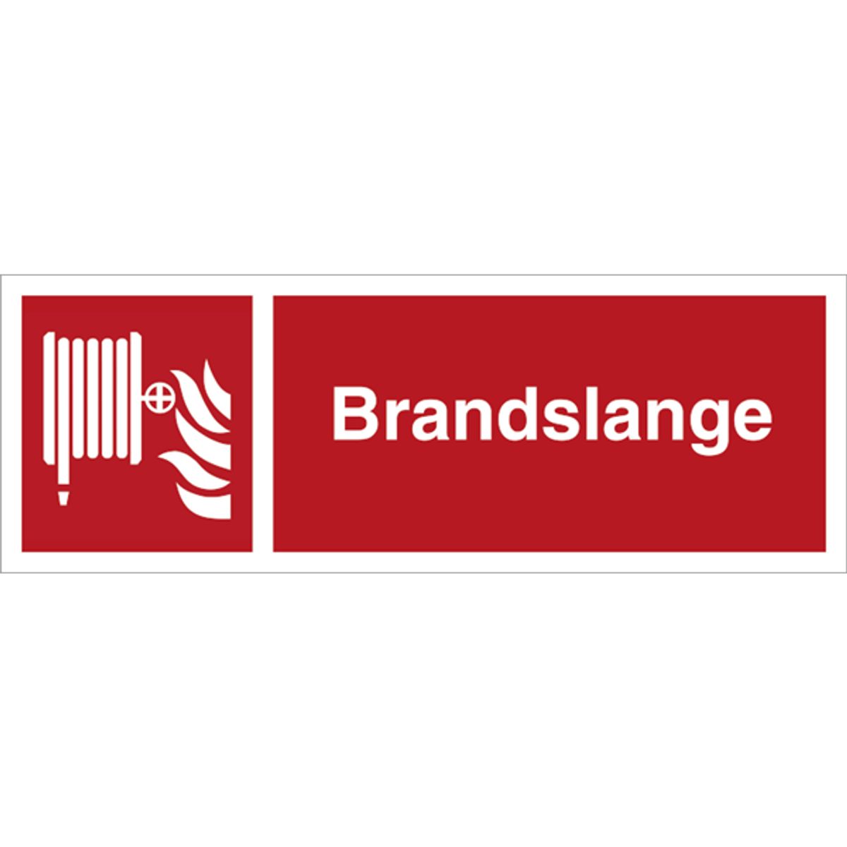 Skilt Brandslange H420