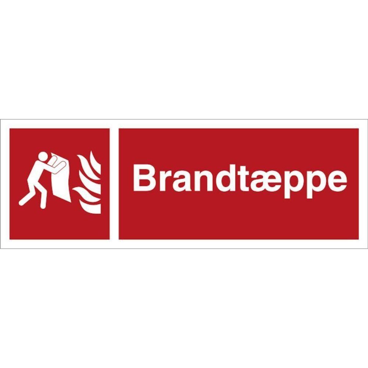 Skilt Brandtæppe H421