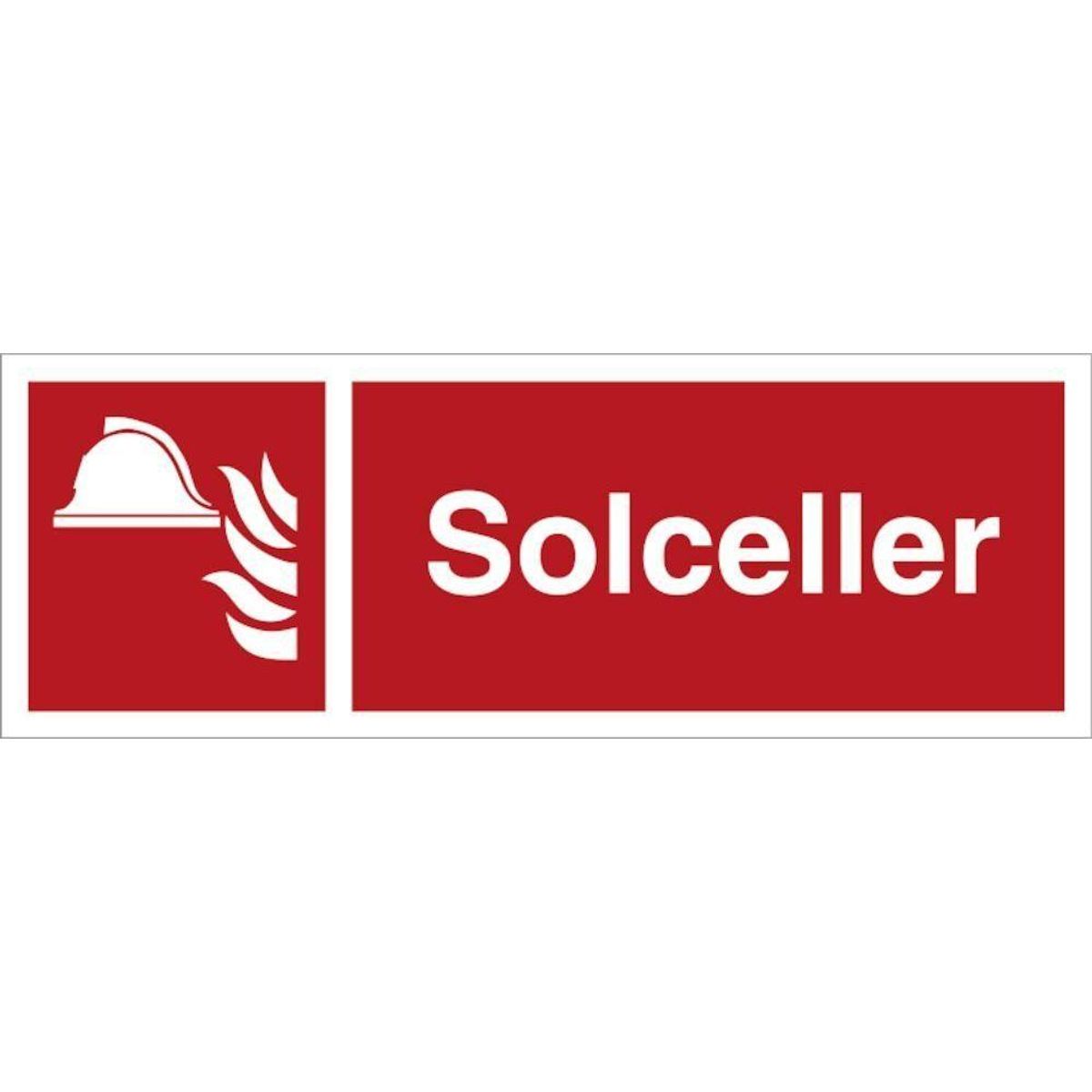 Skilt Solceller H478