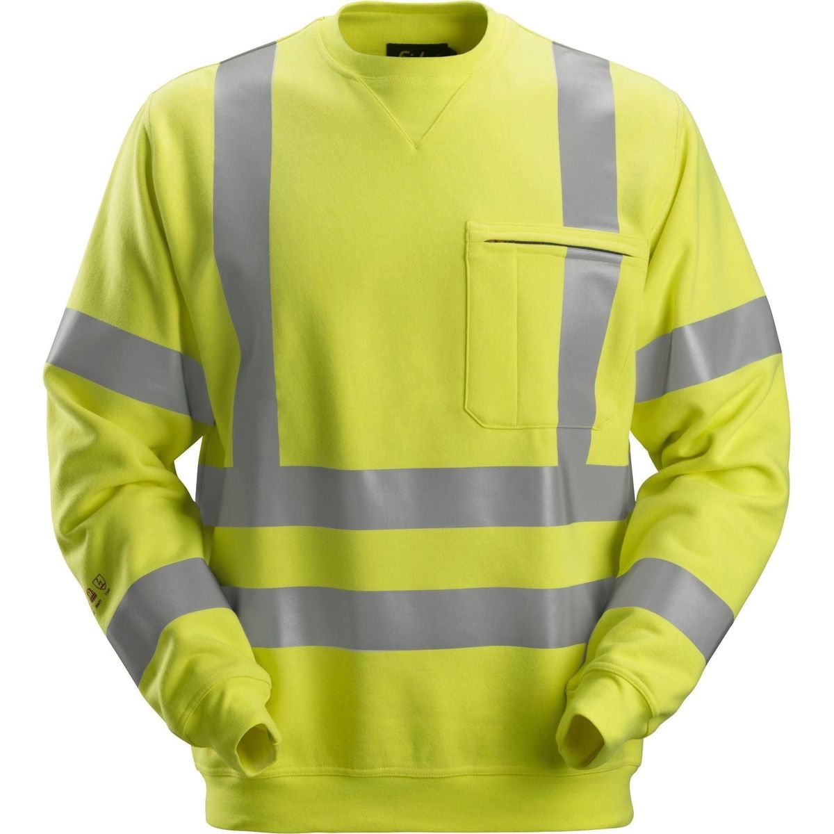 Snickers ProtecWork Sweatshirt Hi-Vis klasse 3 2863