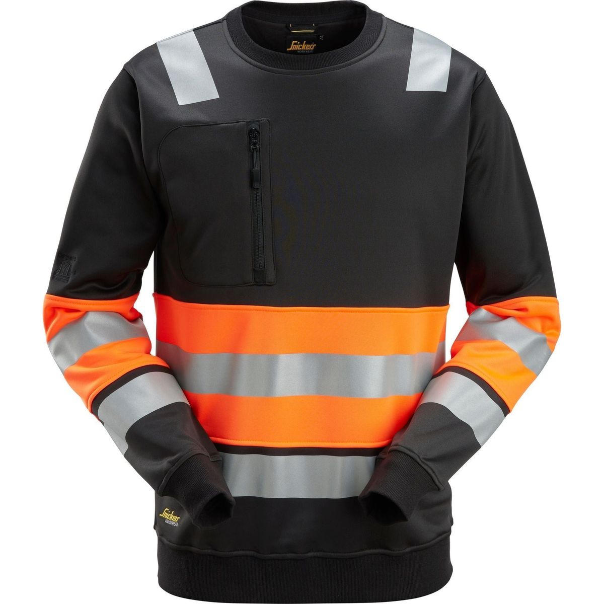 Snickers Sweatshirt High-Vis klasse 1 8031