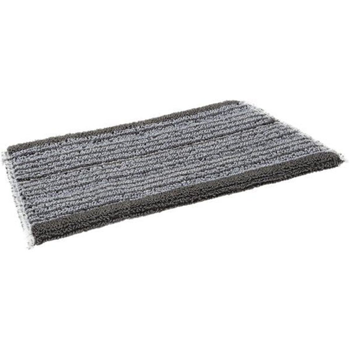 Tør- og fugtmoppe, Vikan DampDry 31, grå, mikrofiber, 25 cm, med velcro