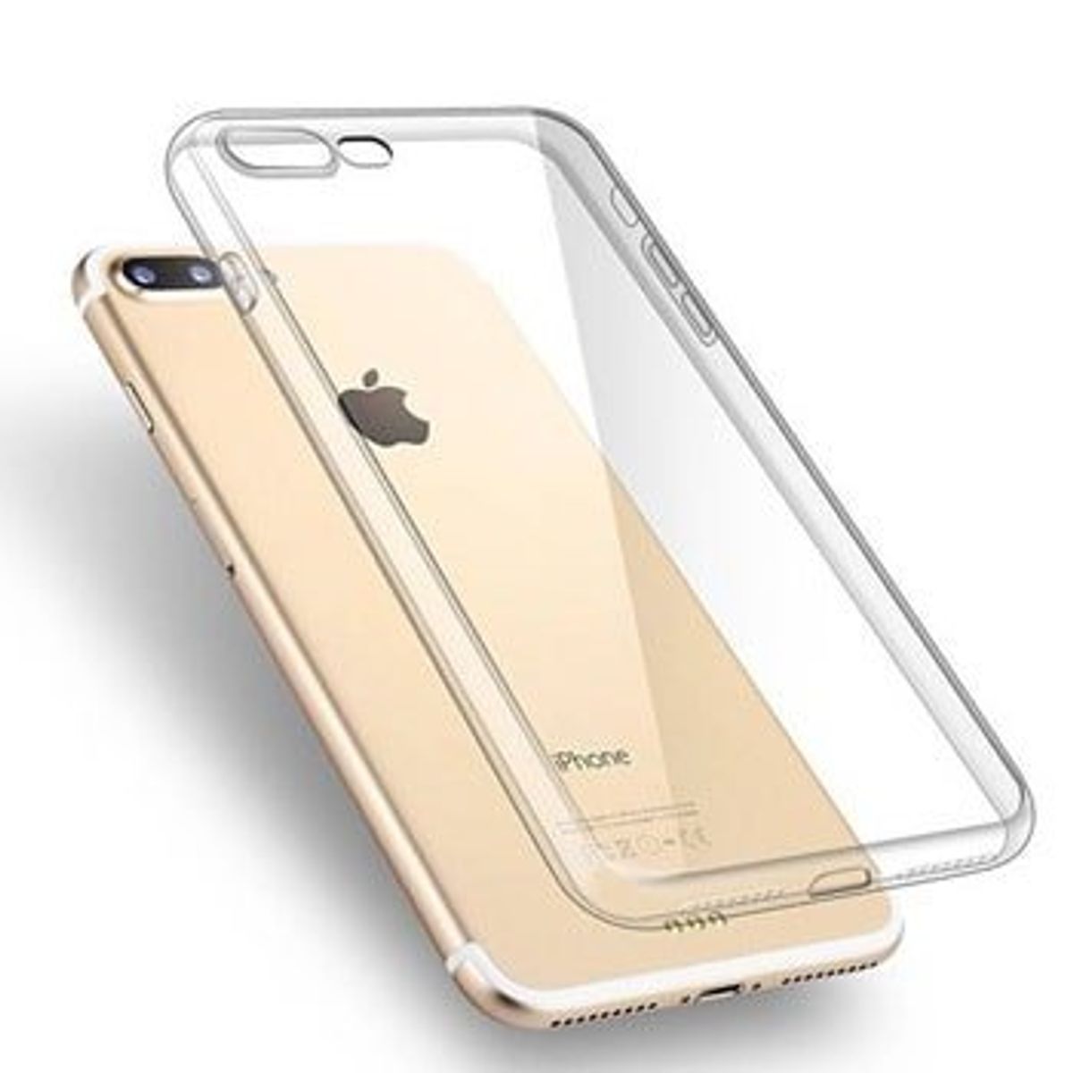 Premium Ultra Tyndt Gennemsigtigt iPhone 7+/8+ Cover - iHero