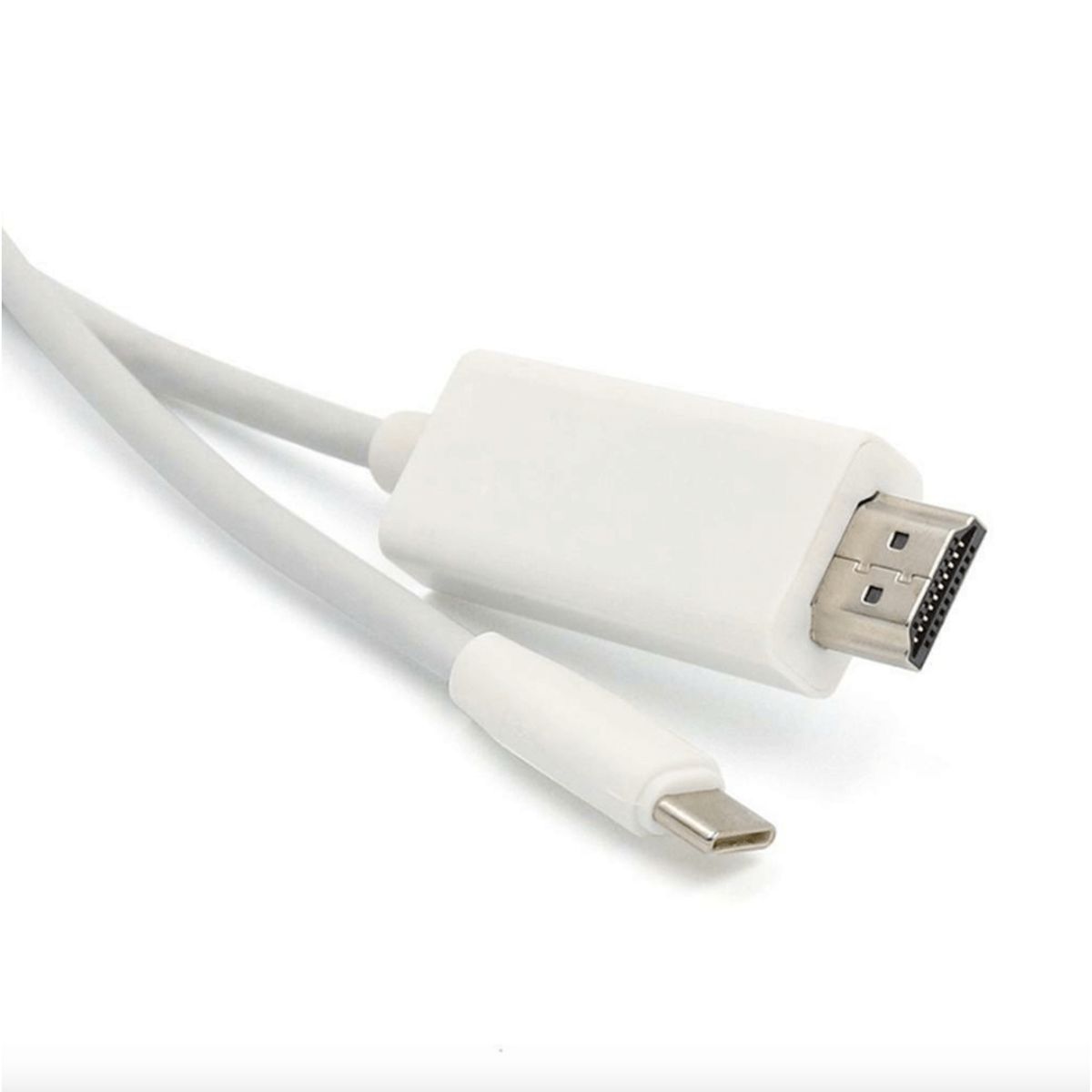 1M USB-C til HDMI kabel (4K UHD) HVID - iHero