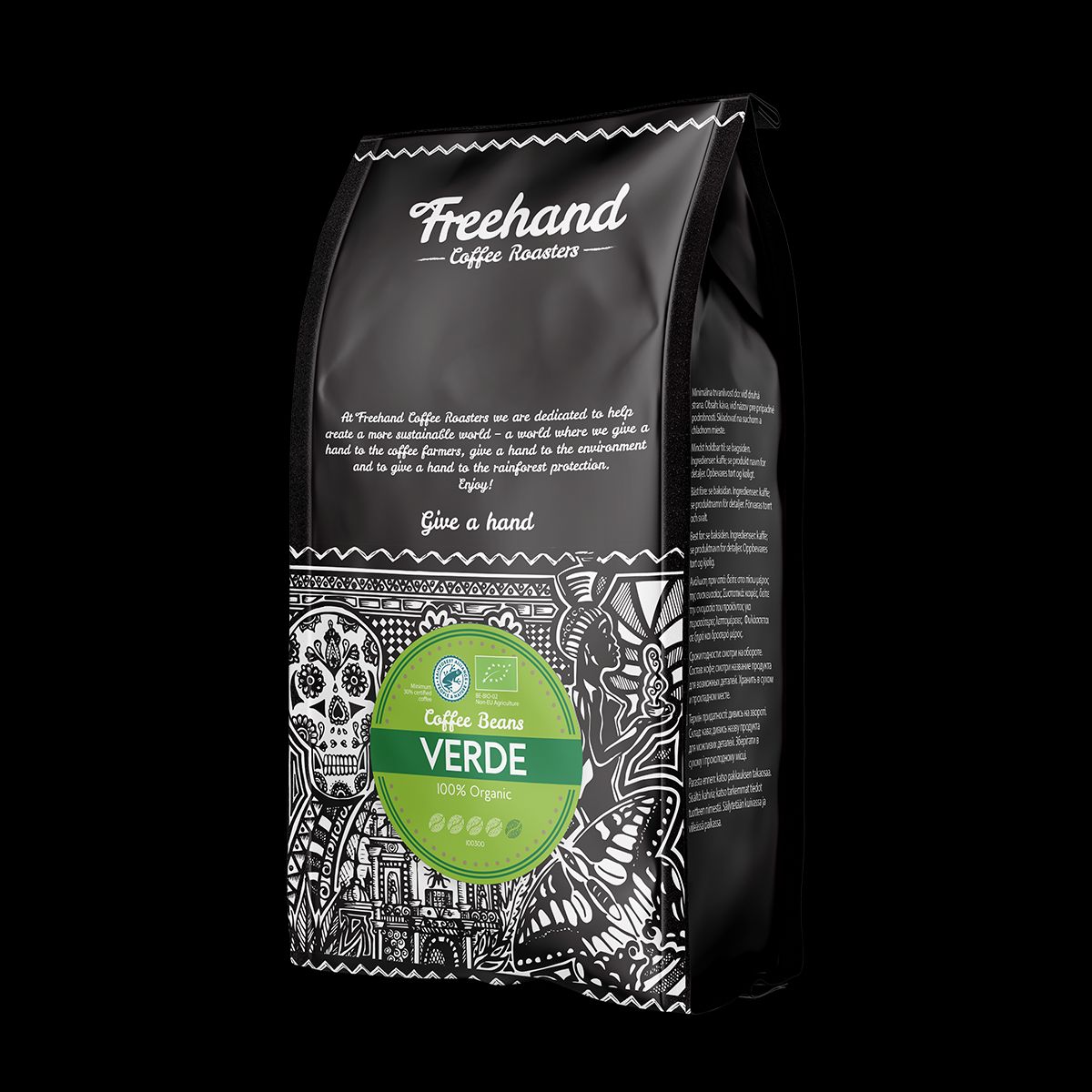 Freehand Verde Kaffebønner - 1 kg.