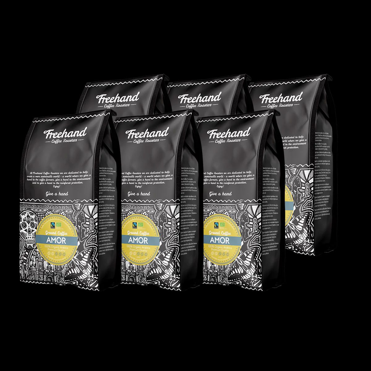 Freehand Amor Filterkaffe smagskasse 6 kg. - 6 kg.