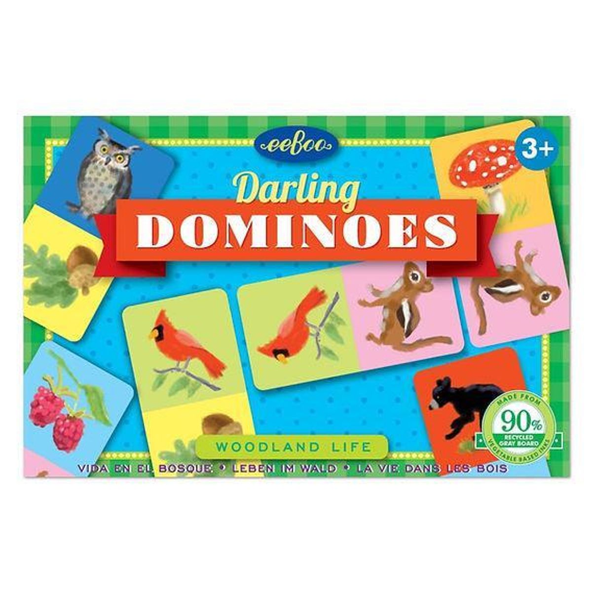 EEBOO | dominoes, woodland life