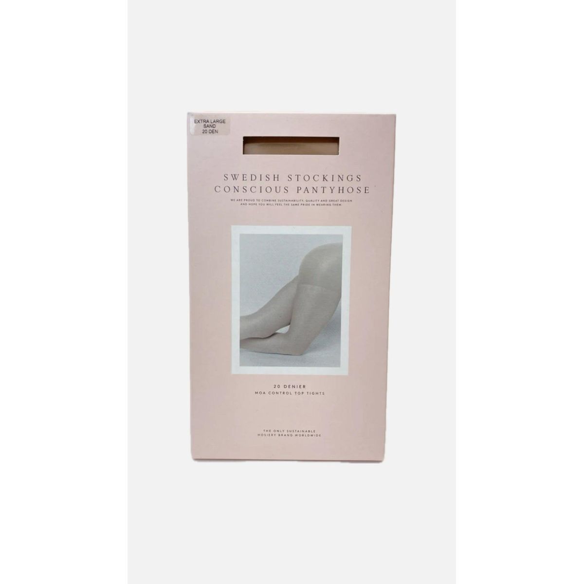 Swedish stockings | Moa control top thights - 20 Denier - L / Sort