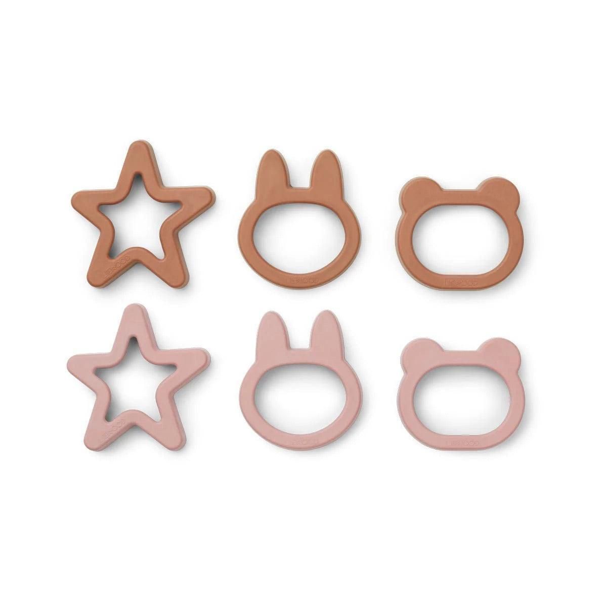 Liewood cookie cutter 3 pak. Rosa