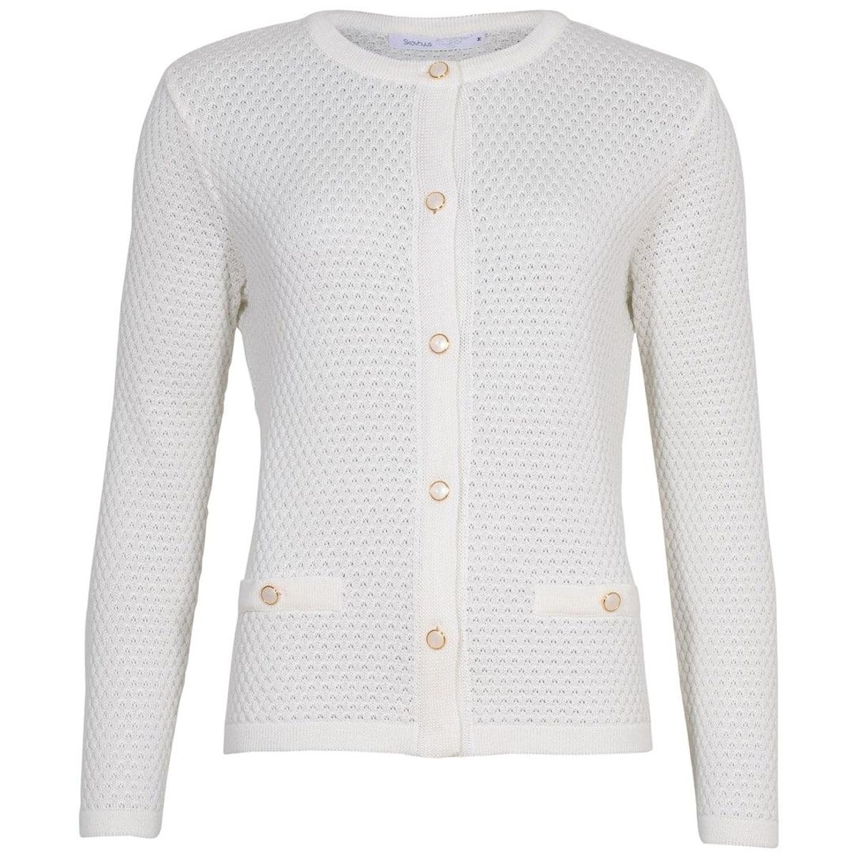 Skovhuus cardigan m. Guld 2880 - 44