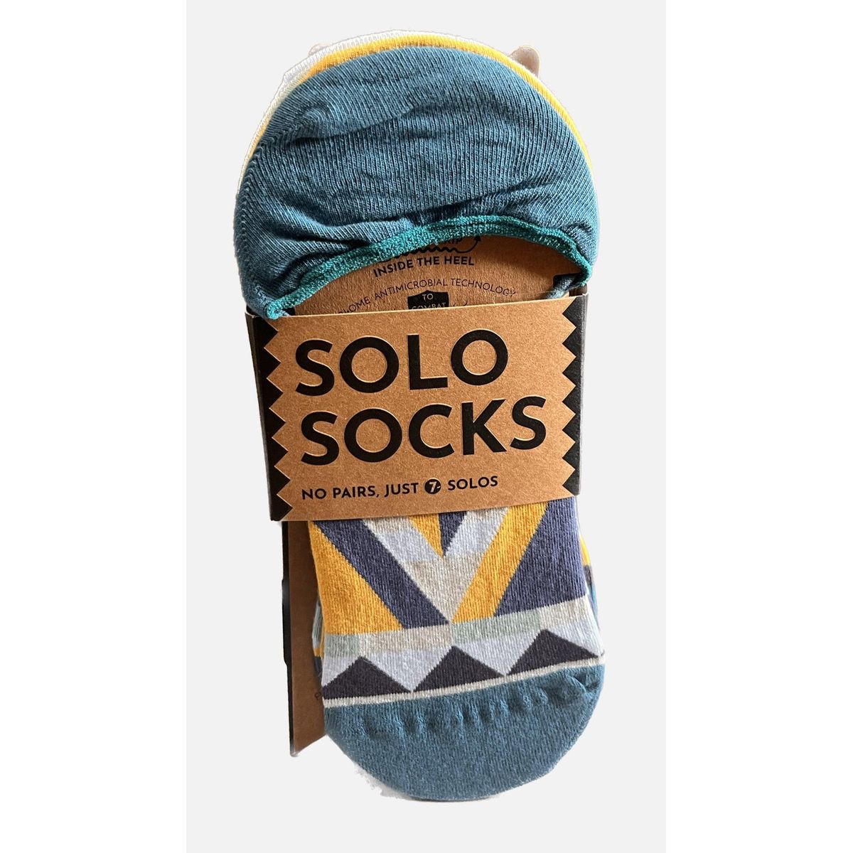 SOLOSOCKS - Sokkeletter - Tyrkis - Van Dyke / 41-46