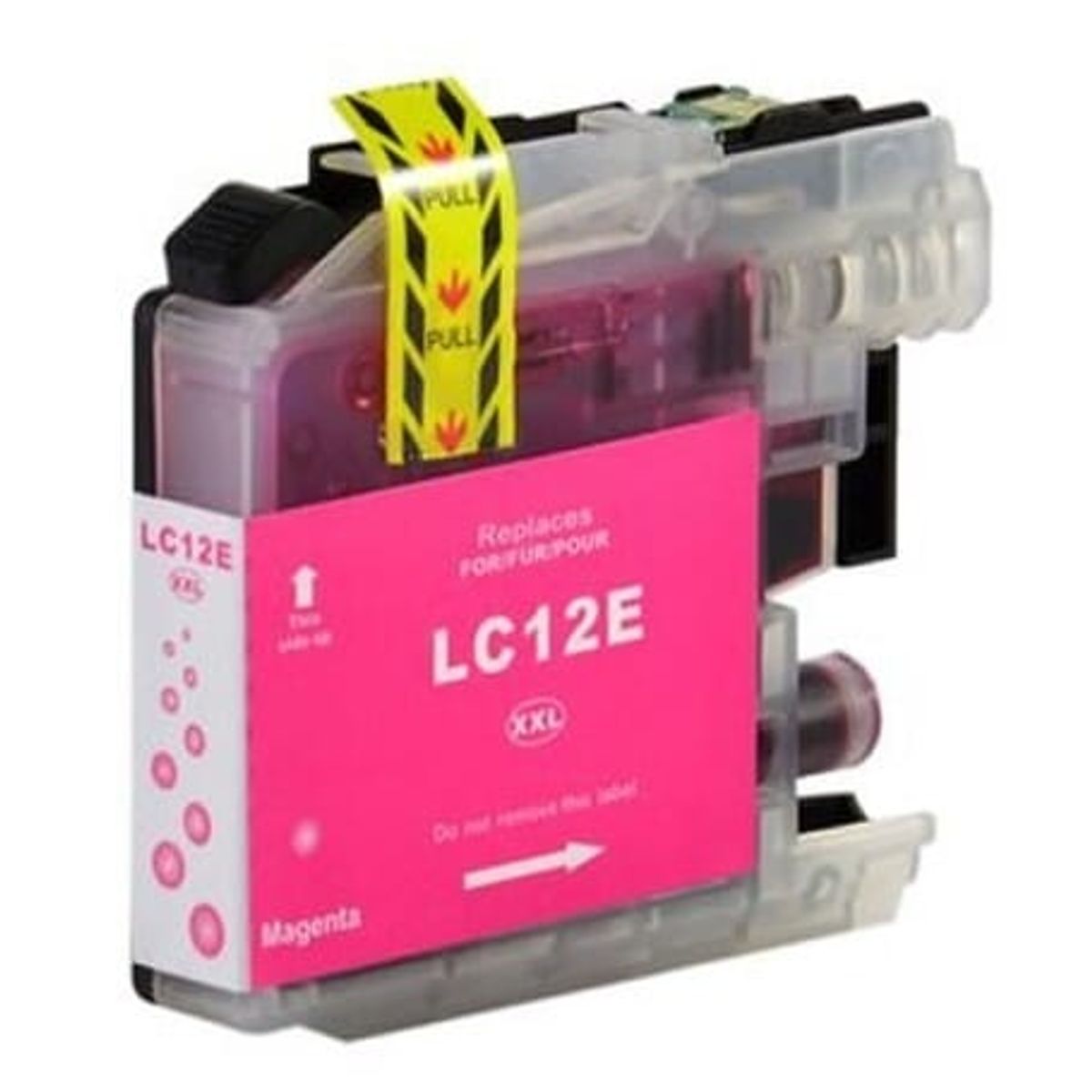 Brother LC12EM magenta printerpatron 13 ml alternativ LC12EM