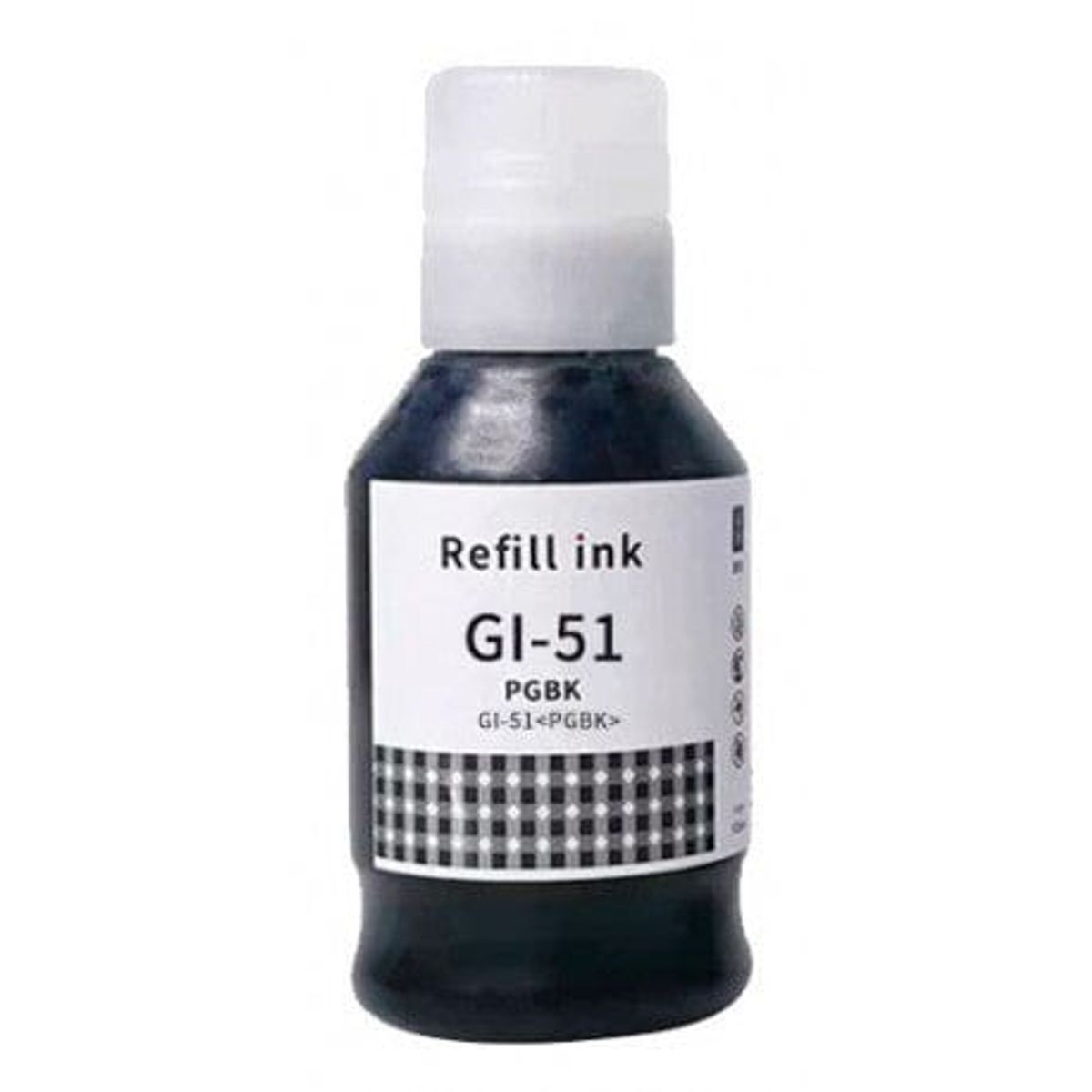 Canon GI-51 Sort refill 140 ml 4529C001 alternativ