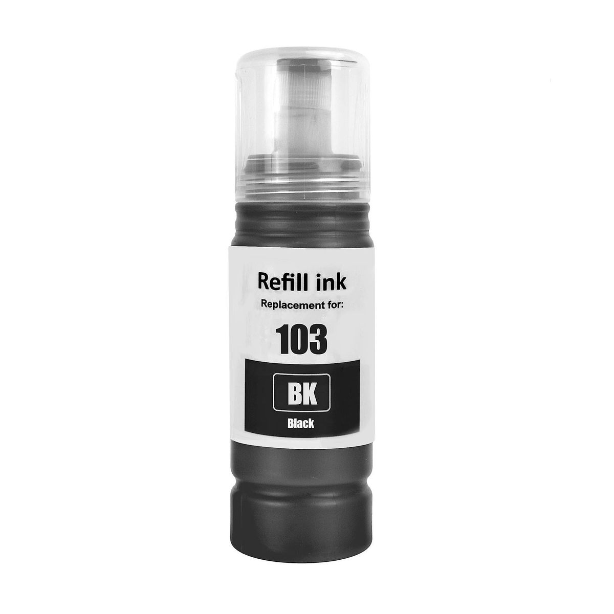 Epson 103 sort refill 130 ml C13T00S14A alternativ