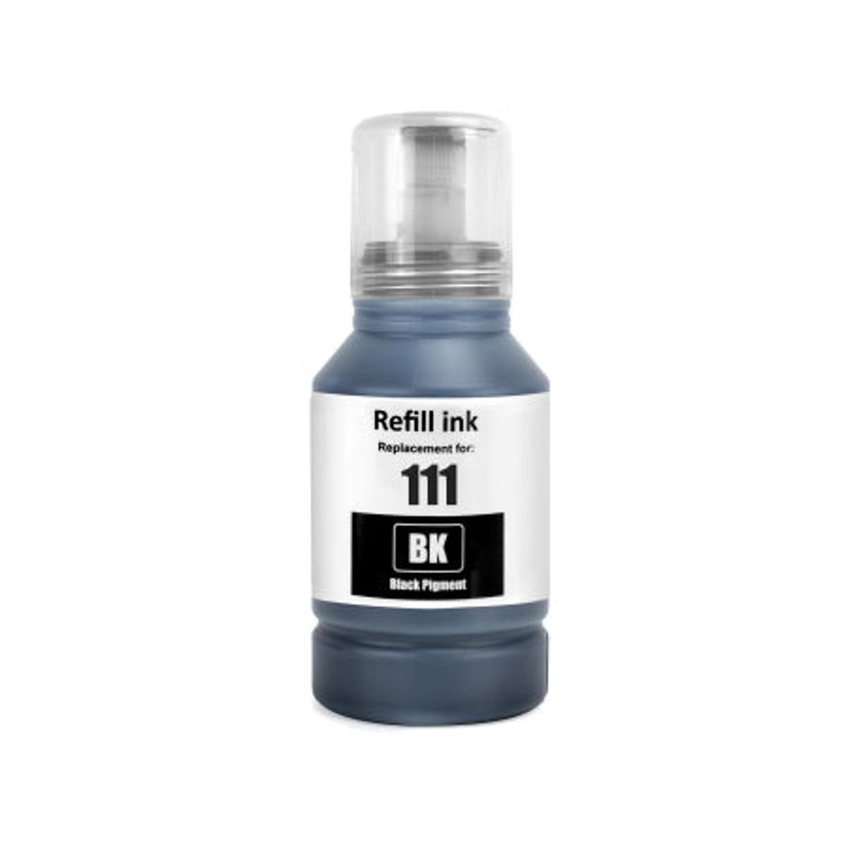 Epson 111 sort refill 120 ml C13T03M140 alternativ