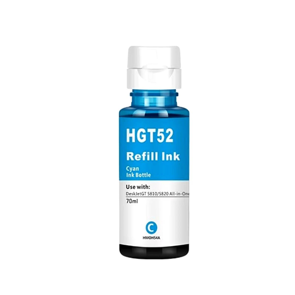 HP GT52 cyan refill 70 ml M0H54AE alternativ