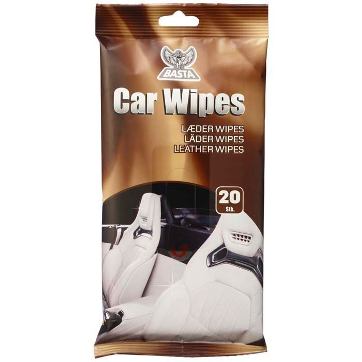 Basta Car Wipes - Læder