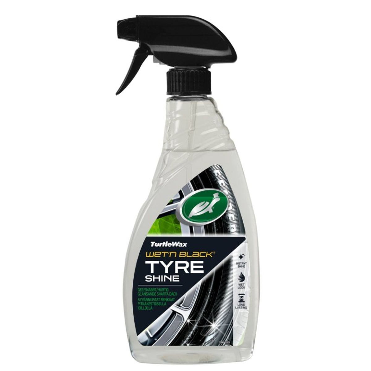 Turtle Wax Wet 'N Black Tyre Shine 500ml