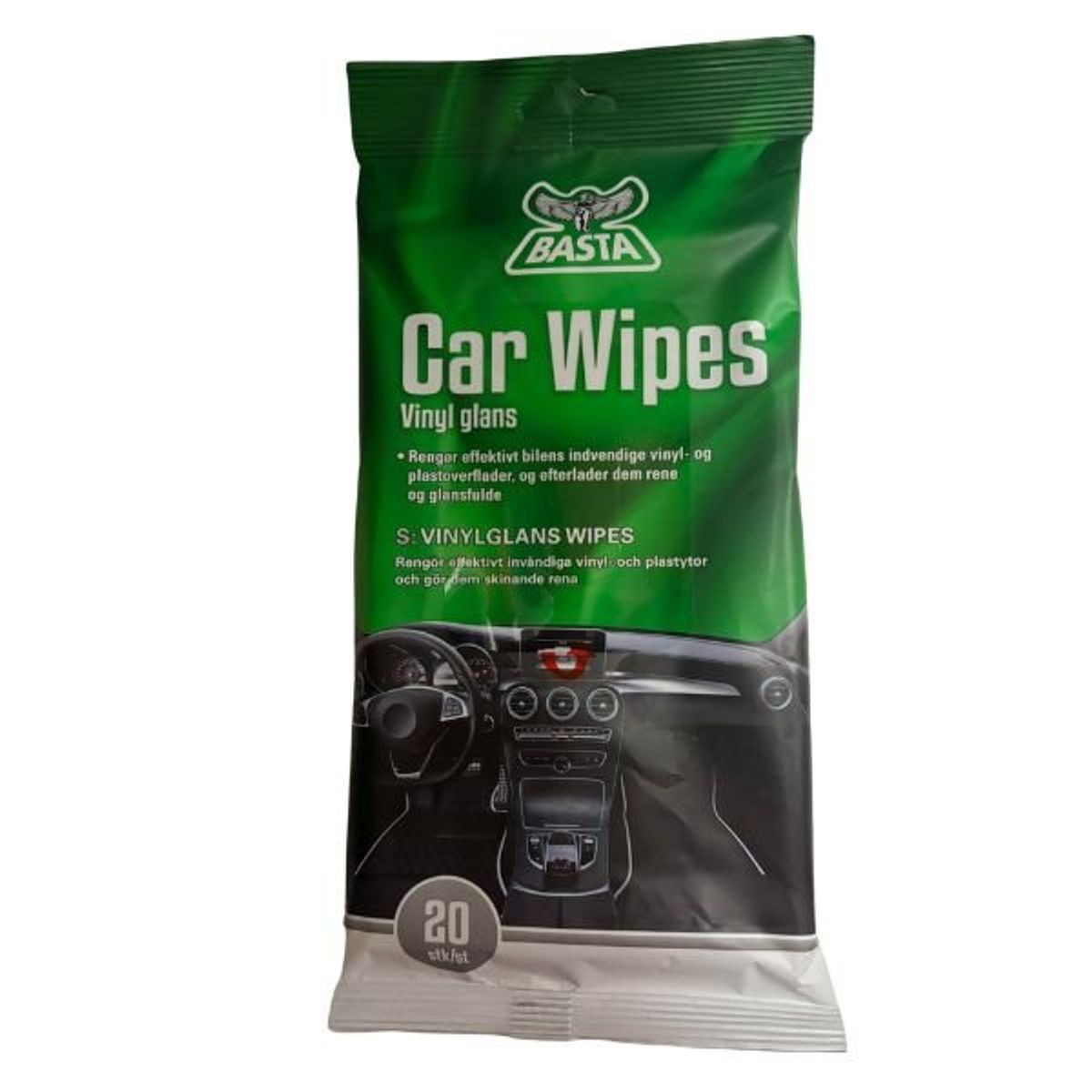 Basta Car Wipes - Vinyl glans