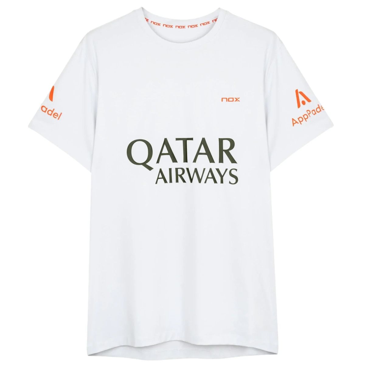 Nox Agustin Tapia Sponsors AT10 T-shirt (White) - L