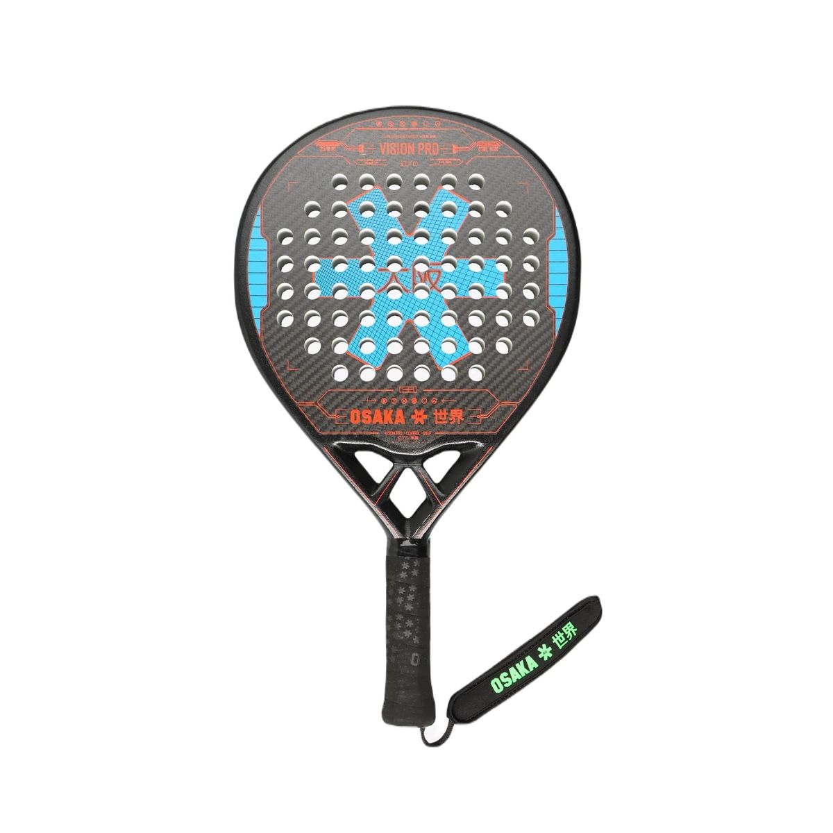 Osaka Vision Pro Control Snap 2023 Padelbat (Blue)