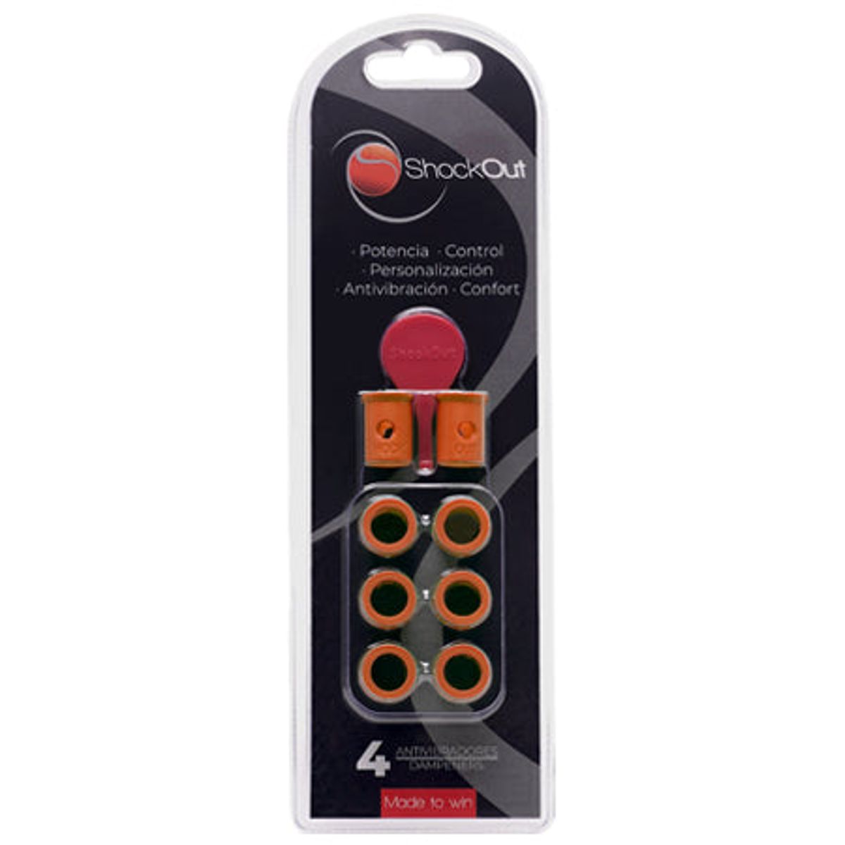 ShockOut Padel Antivibrator (Orange)