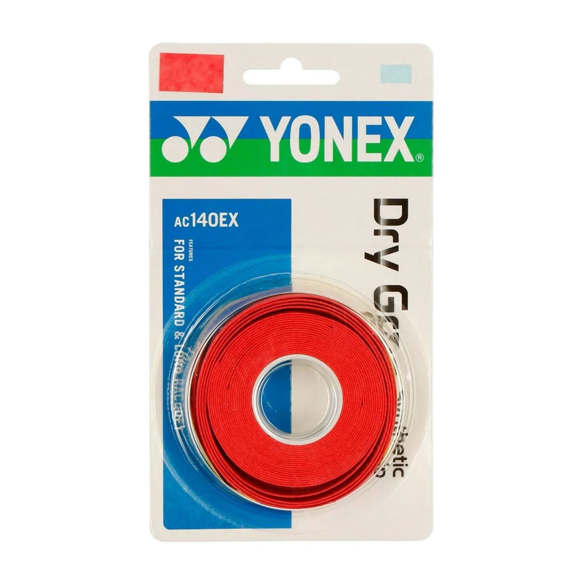 Yonex Dry Grap (3-pak, Rød)