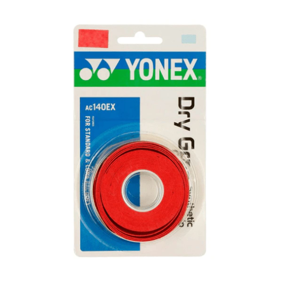 Yonex Dry Grap (3-pak, Rød)